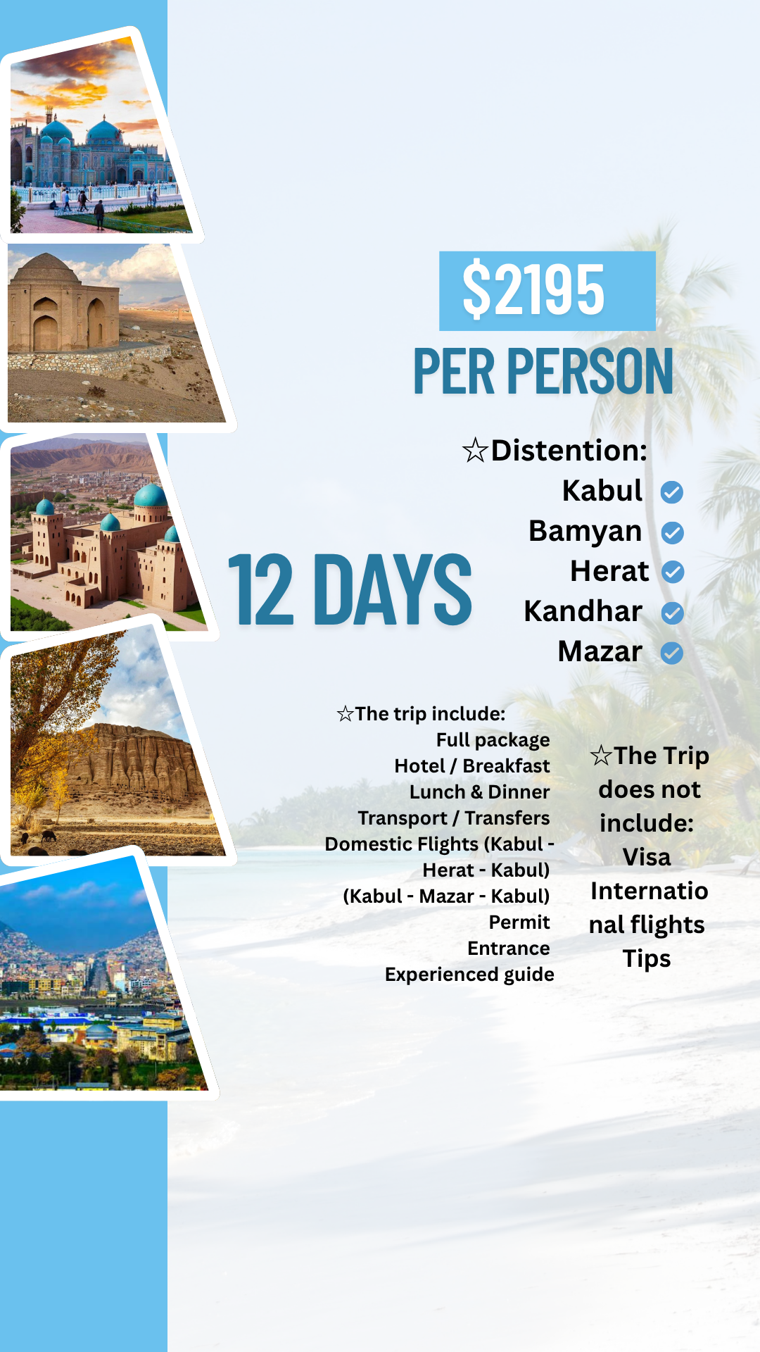 Kabul Ghazni Bamyan Balkh